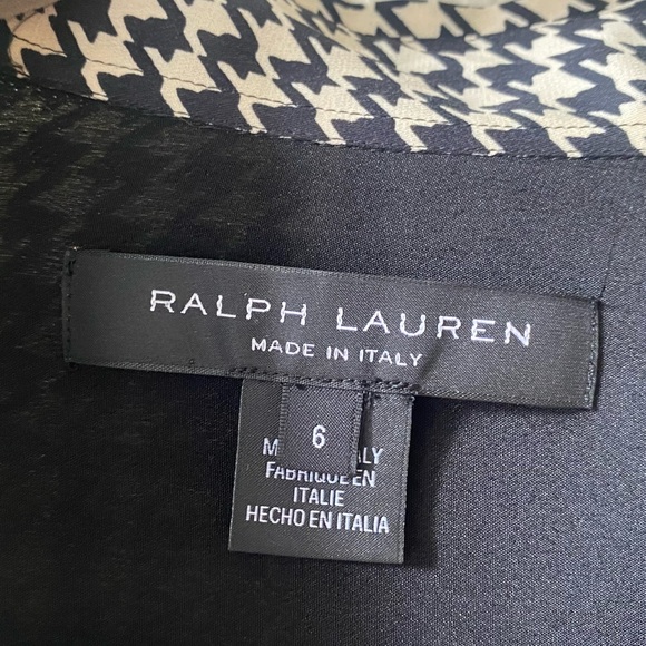 Ralph Lauren Black Label Austin Houndstooth Dress Kate Middleton - Picture 12 of 15